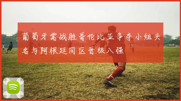 葡萄牙需战胜哥伦比亚争夺小组头名与阿根廷同区晋级八强